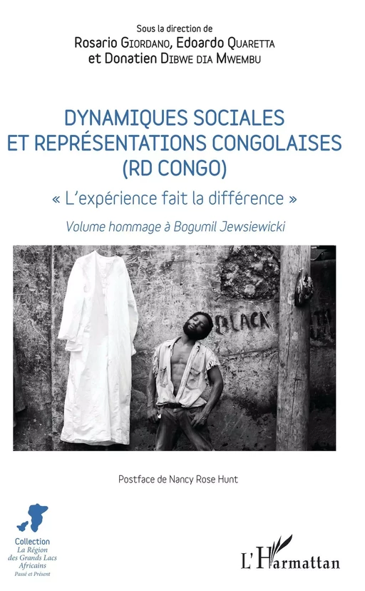 Dynamiques sociales et représentations congolaises (RD Congo) - Rosario Giordano, Edoardo Quaretta, Donatien Dibwe Dia Mwembu - Editions L'Harmattan