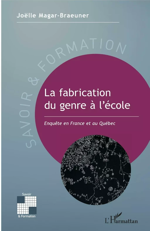 La fabrication du genre à l'école - Joëlle Magar-Braeuner - Editions L'Harmattan