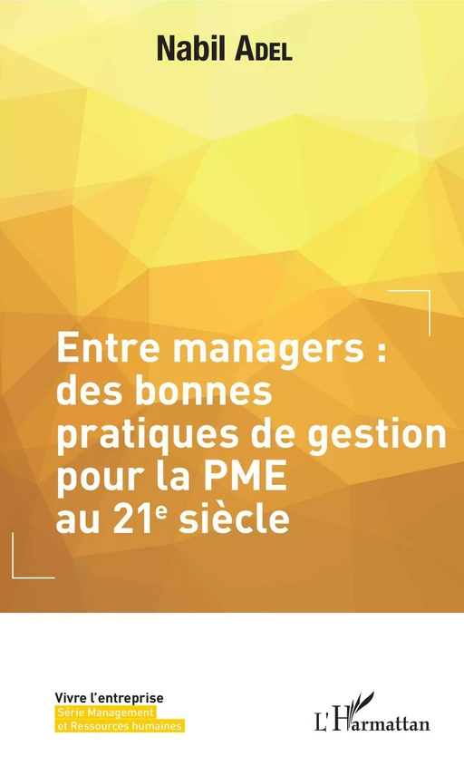 Entre managers - Nabil Adel - Editions L'Harmattan