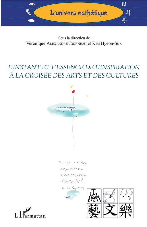 L'instant et l'essence de l'inspiration à la croisée des arts et des cultures - Véronique Alexandre Journeau, Kim Hyeon-Suk - Editions L'Harmattan