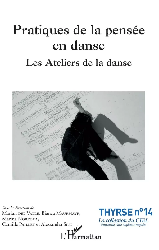 Pratiques de la pensée en danse - Marina Nordera, Bianca Maurmayr, Marian Del Valle, Camille Paillet, Alessandra Sini - Editions L'Harmattan