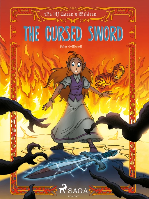 The Elf Queen s Children 4: The Cursed Sword - Peter Gotthardt - Saga Egmont International