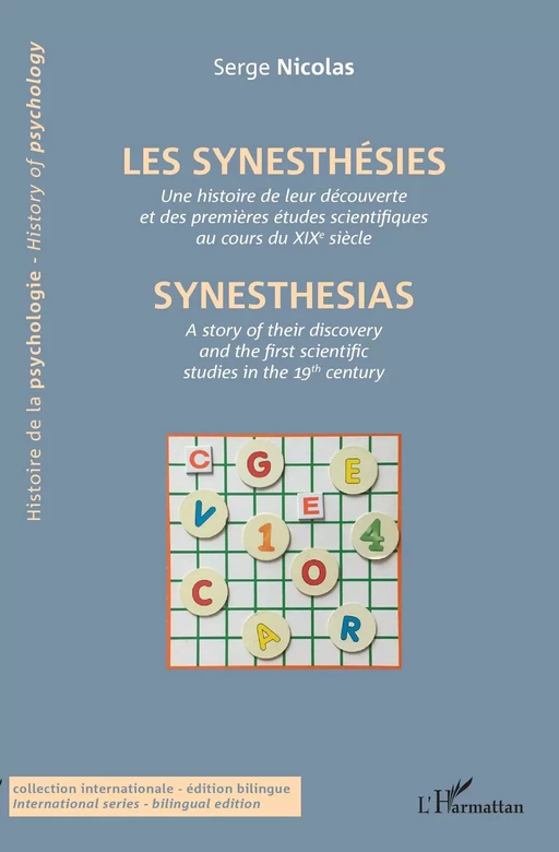 Les synesthésies - Serge Nicolas - Editions L'Harmattan