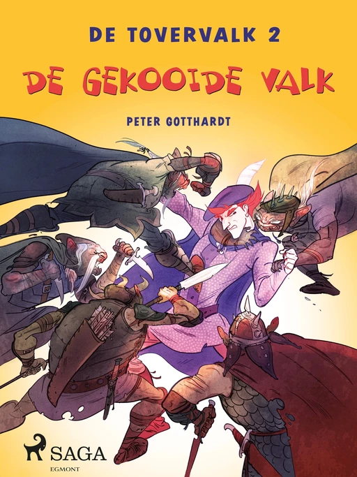 De tovervalk 2 - De gekooide valk - Peter Gotthardt - Saga Egmont International