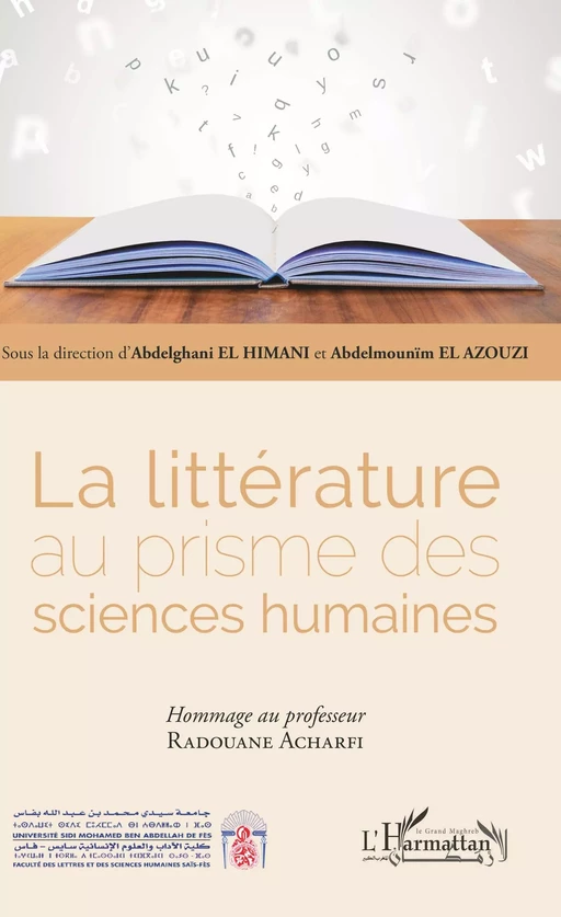 La littérature au prisme des sciences humaines -  - Editions L'Harmattan