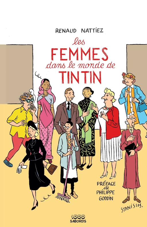 Les femmes dans le monde de Tintin - Renaud Nattiez - 1000 Sabords