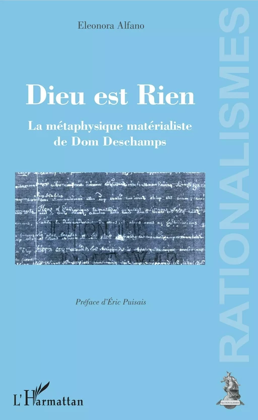 Dieu est Rien - Eleonora Alfano - Editions L'Harmattan