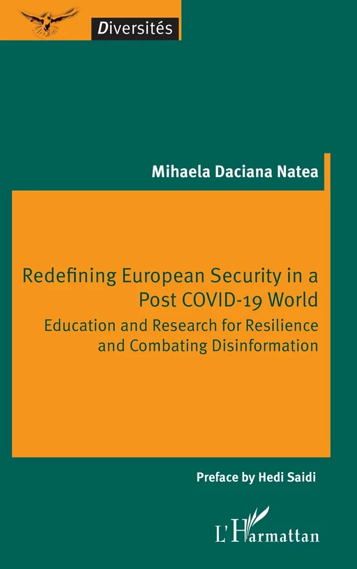 Redefining European Security in a Post COVID-19 World - Mihaela Daciana Natea - Editions L'Harmattan