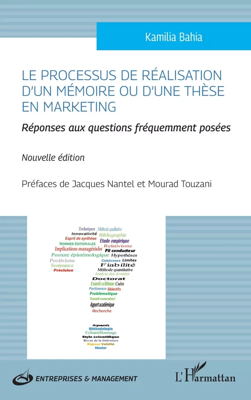 Le processus de réalisation d'un mémoire ou d'une thèse en marketing - Kamilia Bahia - Editions L'Harmattan