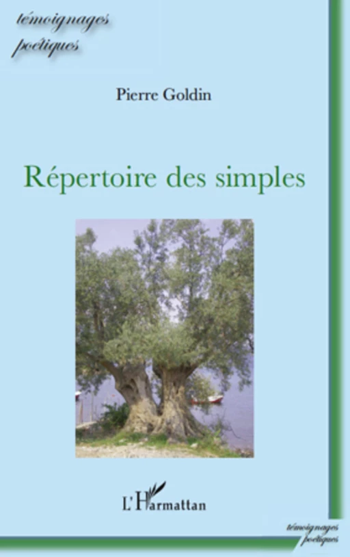 Répertoire des simples - Pierre GOLDIN - Editions L'Harmattan