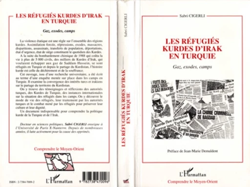 RÉFUGIES KURDES D'IRAK EN TURQUIE - Sabri Cigerli - Editions L'Harmattan