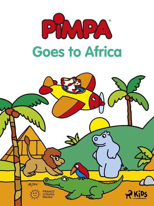 Pimpa Goes to Africa -  Altan - Saga Egmont International