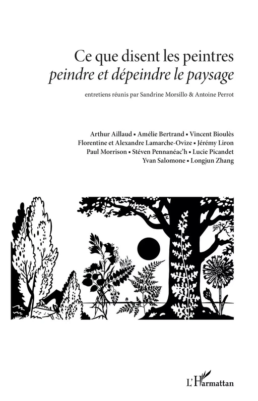 Ce que disent les peintres <i>peindre et dépeindre le paysage</i> -  - Editions L'Harmattan