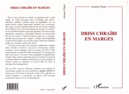 DRISS CHRAÏBI EN MARGES