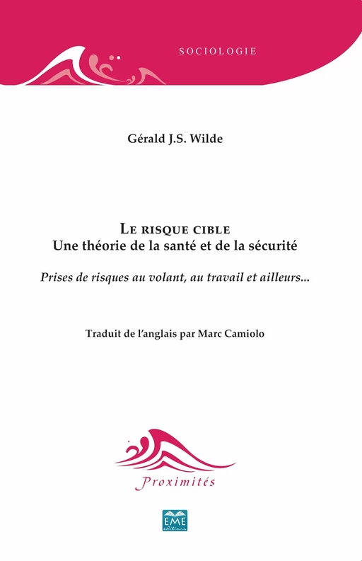 Le risque cible - Gérald Wilde - EME Editions