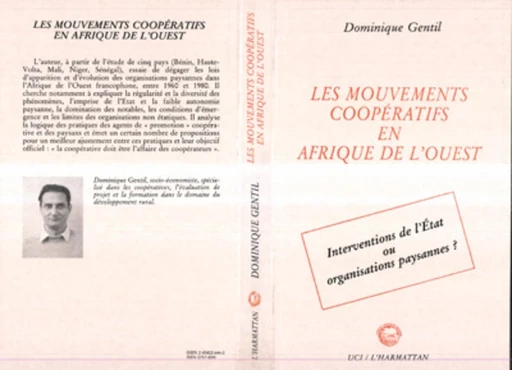 Les mouvements coopératifs en Afrique de l'Ouest -  - Editions L'Harmattan