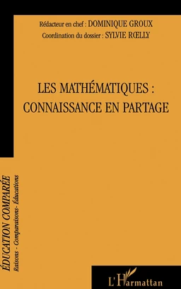 Les mathématiques : connaissance en partage