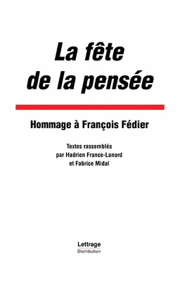 La fête de la pensée