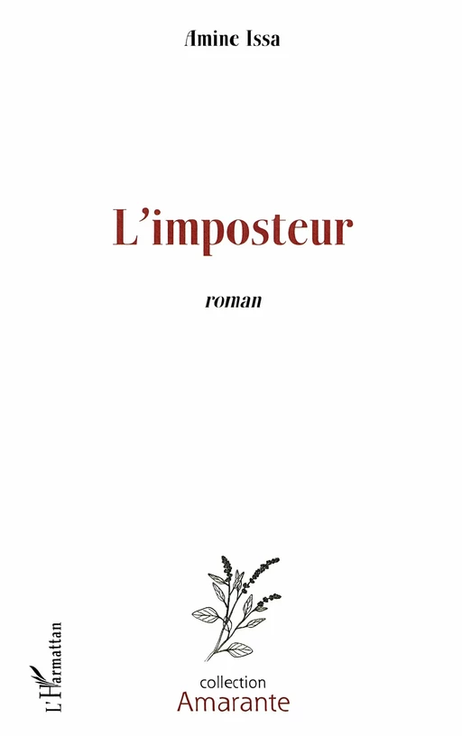 L'imposteur - Amine Issa - Editions L'Harmattan