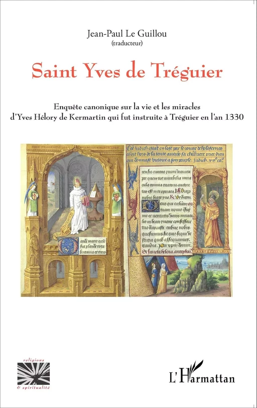 Saint Yves de Tréguier - Jean-paul Le guillou - Editions L'Harmattan