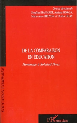 De la comparaison en éducation