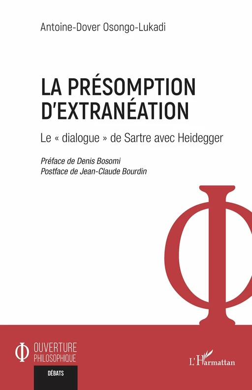 La présomption d'extranéation - Antoine-Dover Osongo-Lukadi - Editions L'Harmattan