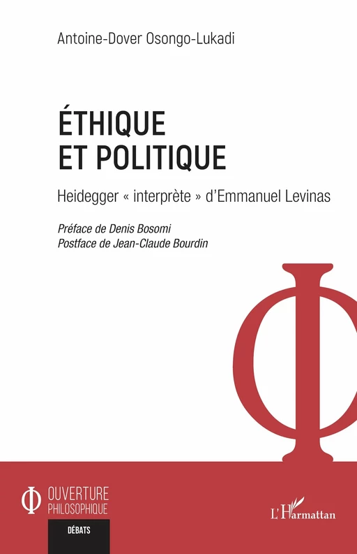 Éthique et politique - Antoine-Dover Osongo-Lukadi - Editions L'Harmattan