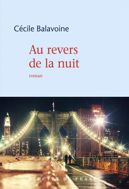 Au revers de la nuit - Cécile Balavoine - Le Mercure de France