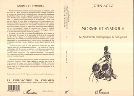 Norme et Symbole - John Aglo - Editions L'Harmattan