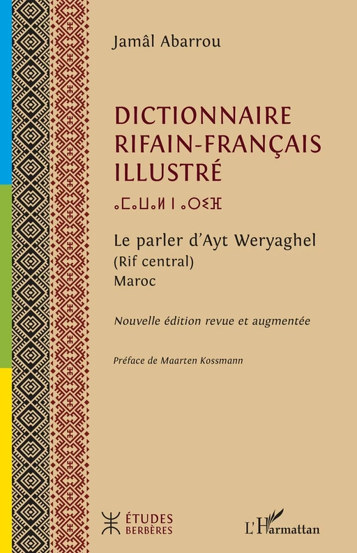 Dictionnaire rifain-français illustré - Jamâl Abarrou, Maarten Kossmann - Editions L'Harmattan