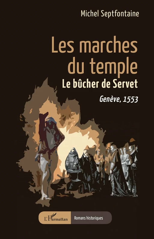 Les marches du temple - Michel Septfontaine - Editions L'Harmattan