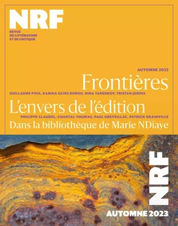 La Nouvelle Revue Française N° 656 (Automne 2023)