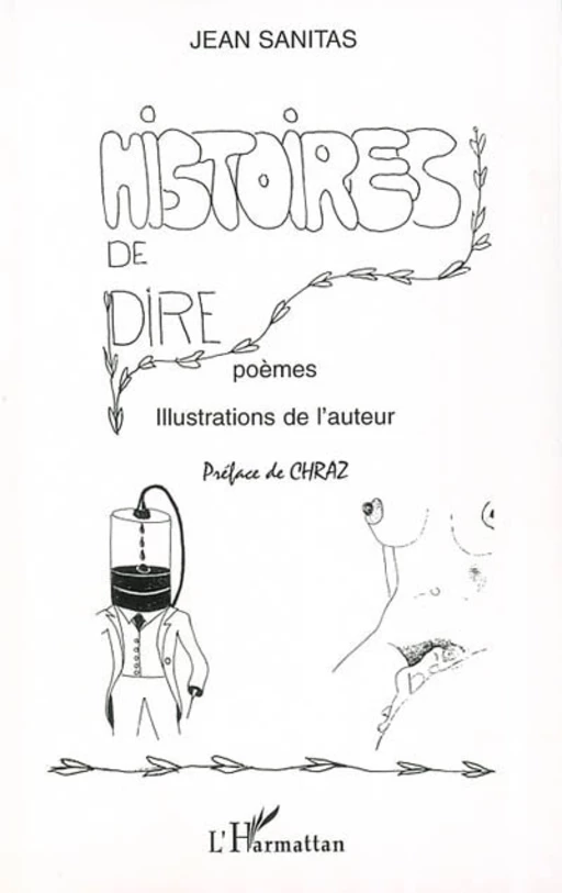 HISTOIRES DE DIRE - Jean Sanitas - Editions L'Harmattan