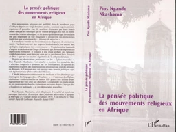 LA PENSÉE POLITIQUE DES MOUVEMENTS RELIGIEUX EN AFRIQUE