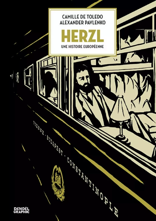 Herzl. Une histoire européenne - Camille de Toledo - Denoël Graphic BD