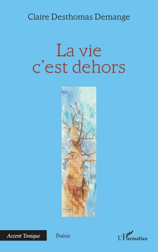 La vie c’est dehors - Claire Desthomas Demange - Editions L'Harmattan