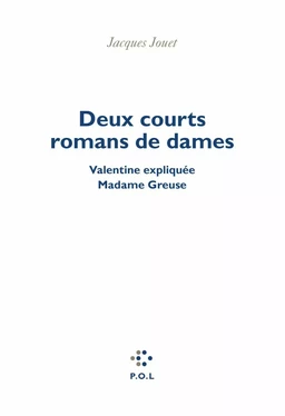 Deux courts romans de dames