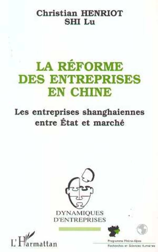 La réforme des entreprises en Chine - Christian Henriot, Lu Shi - Editions L'Harmattan