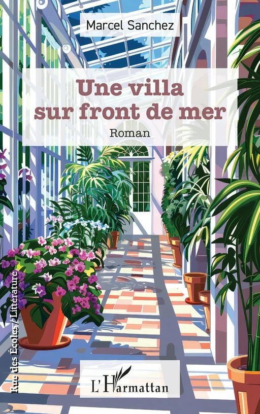 Une villa sur front de mer - Marcel Sanchez - Editions L'Harmattan