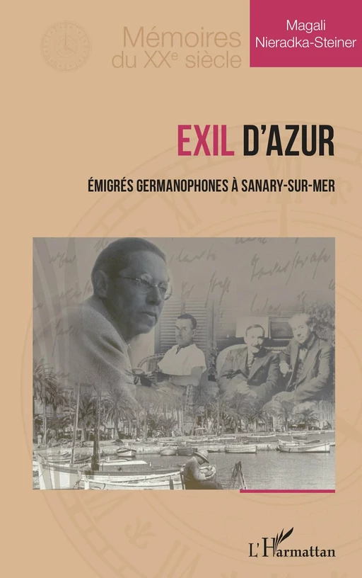 Exil d’Azur - Magali Nieradka-Steiner - Editions L'Harmattan