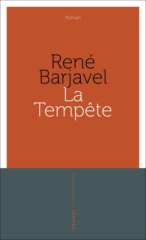 La Tempête - René Barjavel - Denoël