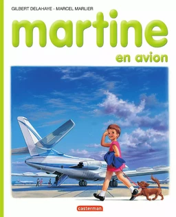 Martine en avion