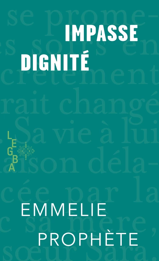 Impasse Dignité (format poche) - Emmelie Prophète - Mémoire d'encrier