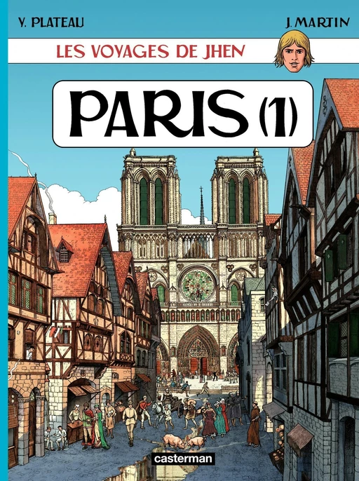 Les voyages de Jhen - Paris (Tome 1) - Jacques Martin - Casterman