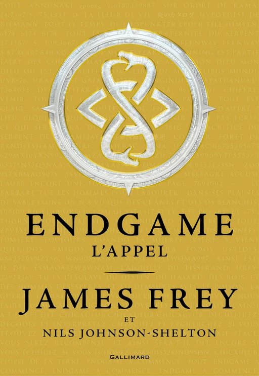 Endgame (Tome 1) - L'appel - James Frey, Nils Johnson-Shelton - Gallimard Jeunesse