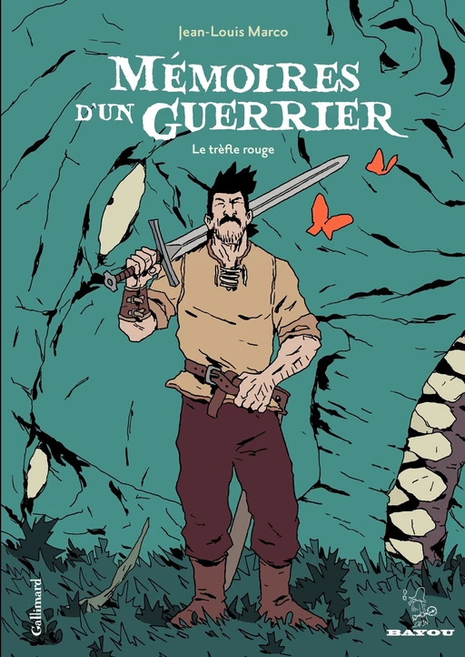 Mémoires d'un guerrier. Le trèfle rouge - Jean-Louis Marco - Éditions Gallimard BD