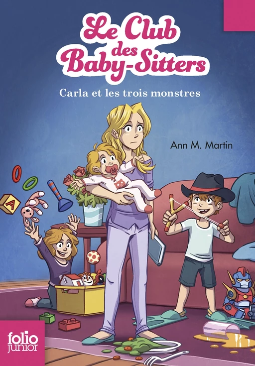 Le Club des baby-sitters (Tome 5) - Carla et les trois monstres - Ann M. Martin - Gallimard Jeunesse