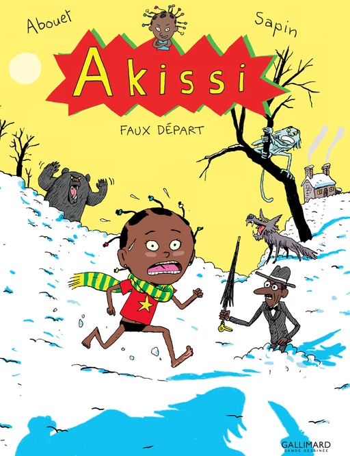 Akissi (Tome 7) - Faux départ - Marguerite Abouet, Mathieu Sapin - Éditions Gallimard BD