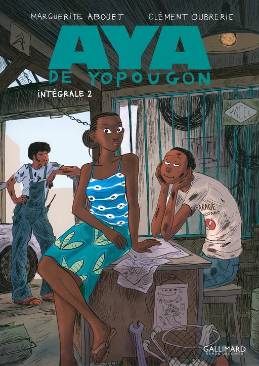 Aya de Yopougon - L'Intégrale 2 (Tomes 4 à 6) - Clément Oubrerie, Marguerite Abouet - Éditions Gallimard BD