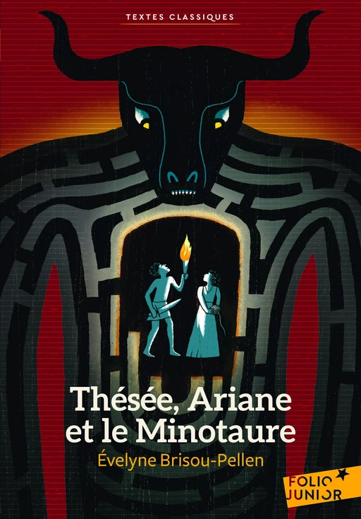 Thésée, Ariane et le Minotaure - Évelyne Brisou-Pellen - Gallimard Jeunesse